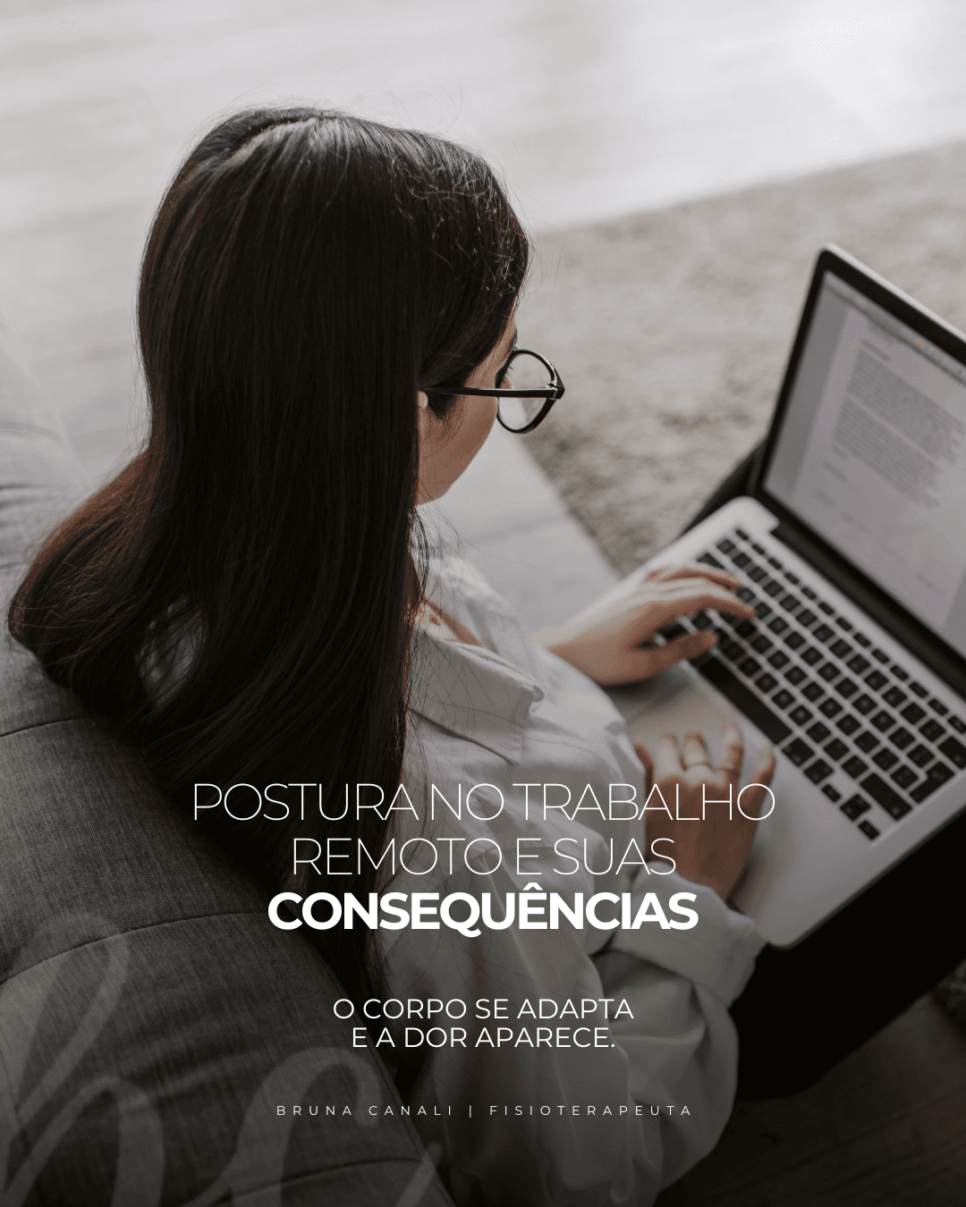 Postura no trabalho remoto e suas consequências
